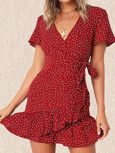 Petite robe pois