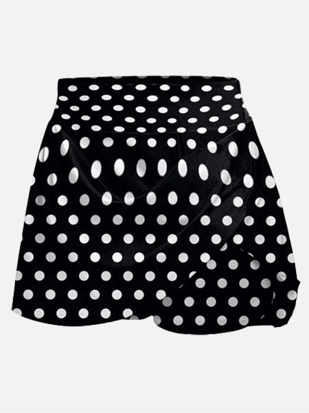 Jupe short à pois